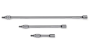 Extensions/Locking Wobble, Chrome (1/4")