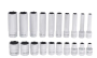 Shallow/Deep Sets, Inches, Chrome (1/4")