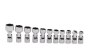 Shallow Universal, mm, Chrome