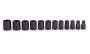 Shallow, mm (1/4" Impact)