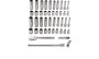 6-Point, inches/mm, Chrome