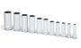 Flank Drive® Xtra Deep, Inches, Chrome