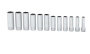 Deep, mm, Chrome (3/8")
