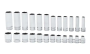 Shallow/Deep Sets, mm, Chrome (3/8")