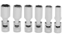 Deep, mm, Chrome (3/8" Universal)
