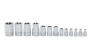 TORX® / Shallow, Chrome (3/8")