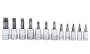 TORX®/Standard, Chrome (3/8")