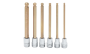 Ball Hex/Long, mm, Chrome (3/8")