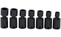 Shallow, mm (3/8" Swivel Impact)