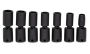 Semi-Deep, mm (3/8" Impact Swivel)
