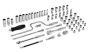 6/12-Point, mm, Chrome 3/8" Drive