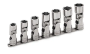 Shallow Universal, Inches, Chrome (1/2")