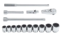 3/4" Drive 12-Point Chrome SAE