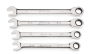Ratcheting Combination/Standard Handle, 0° Offset, inches