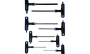 Hex/Soft Grip Handle, mm