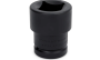 Shallow, Single Square Impact Sockets, inches