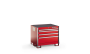 Desk Height Stationary Storage