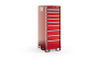 KSNE101AA Series 10-Drawer Narrow Eye Level Stationary Storage (22-1/2")
