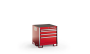KSSD041AA Series Desk Height Standard Width Stationary Storage (30")