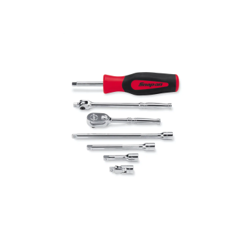 Snap-on 1/4" 7件可延伸扳手套組