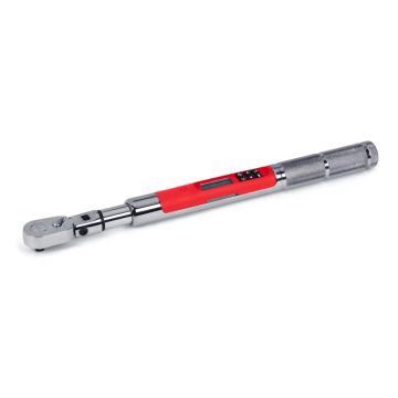 Snap-on 1/4" 二分 微型電子扭力扳手(15–300 in-lb) 紅