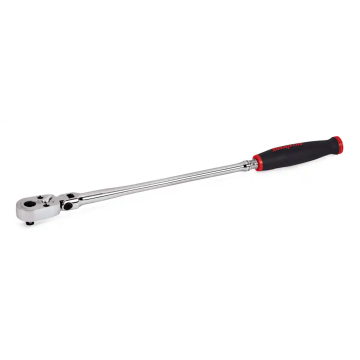 Snap-on 兩分 1/4" Dual 80® Technology 專利80齒 特長快脫棘輪扳手 活動頭 軟握把 (橘色)