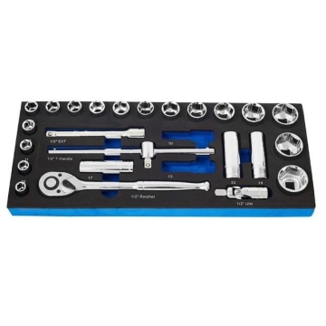 美國藍點 Blue-Point® 1/2"手動套筒套組 26件組 BPS12A