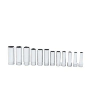 Snap-on 12件式 3/8" 6角 Flank Drive® 長筒組 (8-19 mm)
