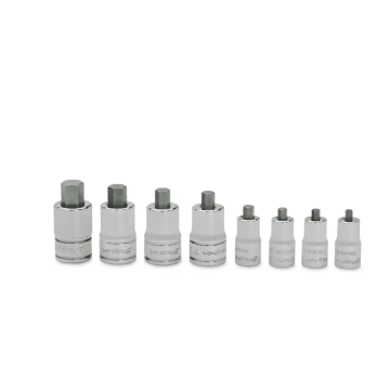 Snap-on 8件式 SAE 六角起子頭極短套筒組 (1/8-3/8")