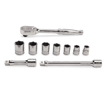 Snap-on 10件式 3/8" 6角 SAE 通用套筒組