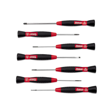 Snap-on 7件式 PHILLIPS®/平頭電子微型螺絲起子套組