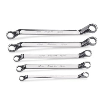 Snap-on 5件式 12角 Flank Drive® 60° 高頸套筒扳手套組