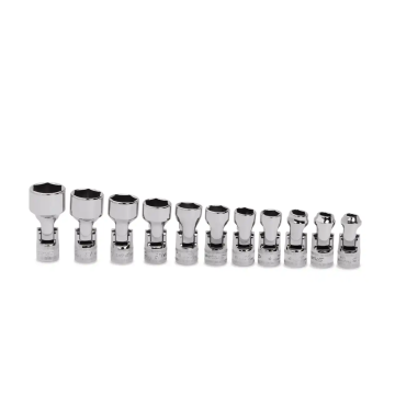 Snap-on 11件式 1/4" 6角 Flank Drive® 萬向短套筒組