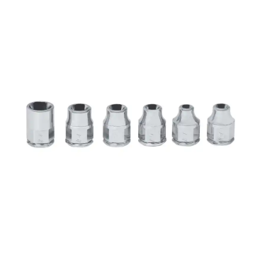 Snap-on 6件式 1/4" 薄型倒置 TORX® 套筒組 (E4-E10)