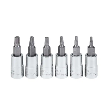 Snap-on 6件式 1/4" TORX® 標準起子套筒組