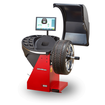 美國 JohnBean B600P 觸控螢幕式車輪平衡機 ‒ 2D SAPE/ Smart Sonar™