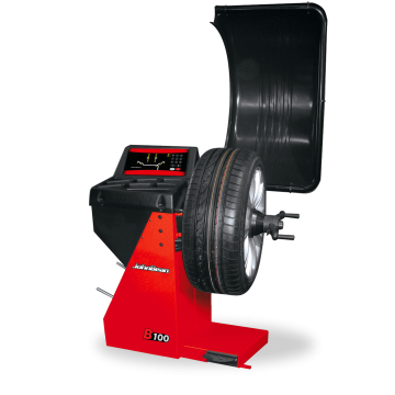美國 JohnBean B100 具備2D SAPE的數位式車輪平衡機