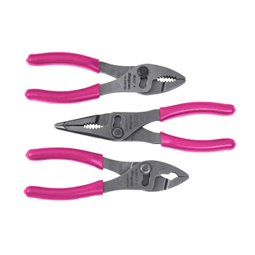 Snap-on  3件式 6" Talon Grip™ 鉗子組 (粉紅色)