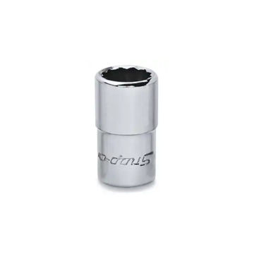 Snap-on 1/4" 二分 12角 SAE Flank Drive® 短套筒 11/32"