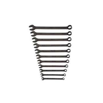 Snap-on 11件式 12角 SAE Flank Drive® 組合扳手套組 (3/8–1")