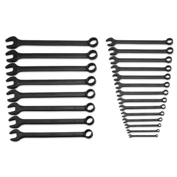 Snap-on 22件式 12角 SAE Flank Drive® 組合扳手套組 (5/16–1-5/8")