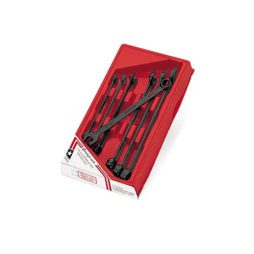 Snap-on 7件式 12角 SAE Flank Drive® 組合扳手套組 (3/8–3/4")
