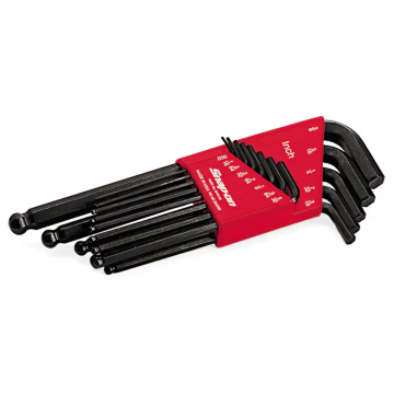 Snap-on 13件式 英制 L型 球頭六角扳手組 (0.05-3/8")