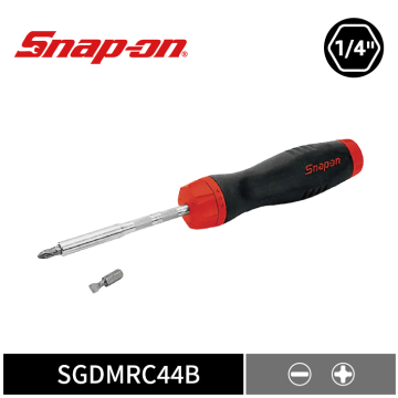 Snap-on 棘輪螺絲起子 (紅色軟握把)