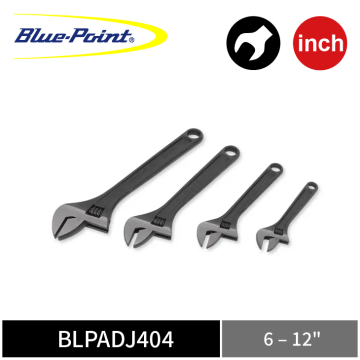 Blue-Point® 4件式 英制 活動扳手組 (6–12")