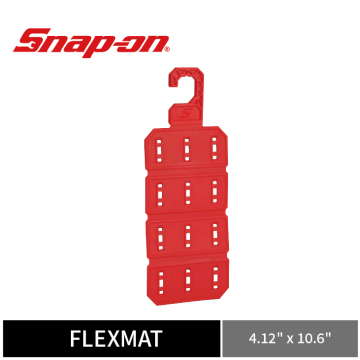 Snap-on 磁吸式工具收納墊 (含掛勾) (紅)