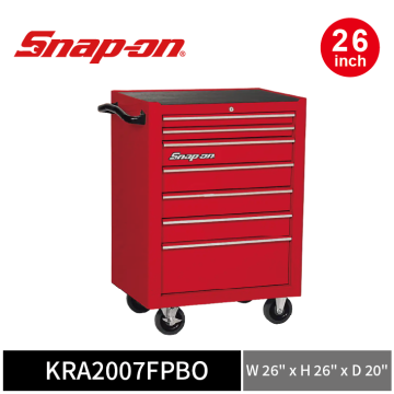 Snap-on 26" 經典款 7抽工具車 (紅)