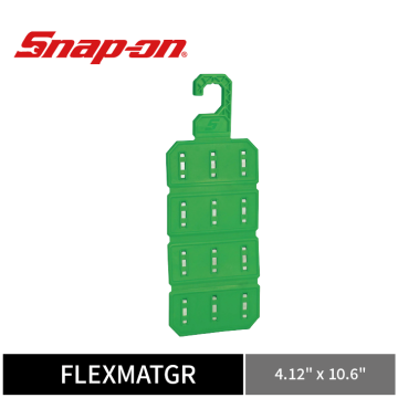 Snap-on 磁吸式工具收納墊 (含掛勾) (綠)