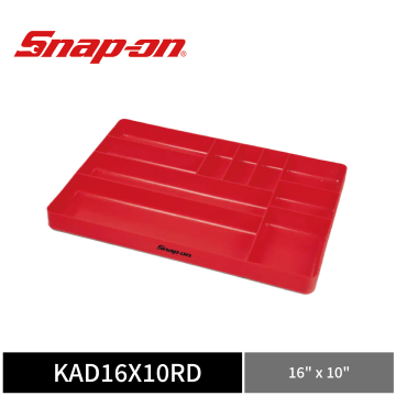 Snap-on 10格螺絲整理盤 (16x10") (紅)
