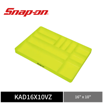 Snap-on 10格螺絲整理盤 (16x10") (黃)